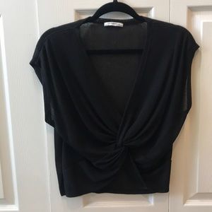 Zara knot top